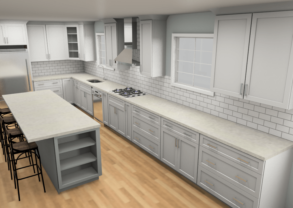 Classic Transitional Kitchen Remodel by Happy Homes Remodeling project photo